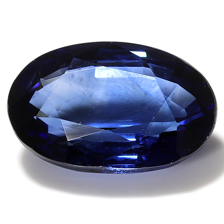 1.48 ct Oval Blue Sapphire : Fine Blue