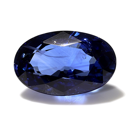 1.65 ct Oval Blue Sapphire : Deep Rich Blue