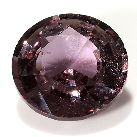 0.94 ct Round Pink Sapphire : Darkish Purple
