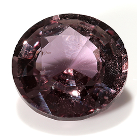 0.94 ct Round Pink Sapphire : Darkish Purple
