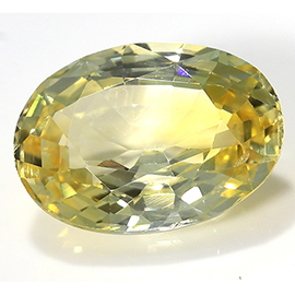 1.61 ct Oval Yellow Sapphire : Yellow