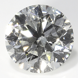 0.53 ct Round Natural Diamond : K / SI2