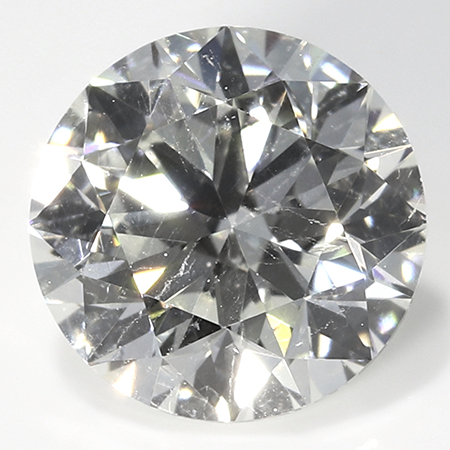 0.53 ct Round Natural Diamond : K / SI2