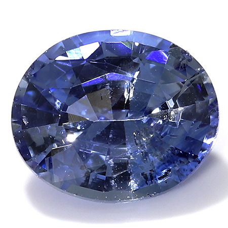 0.98 ct Oval Blue Sapphire : Blue