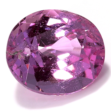 1.24 ct Oval Pink Sapphire : Rich Pink