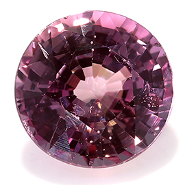 1.05 ct Round Pink Sapphire : Rich Pink