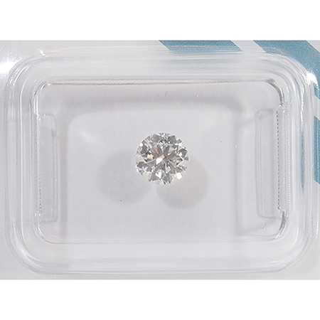 0.51 ct Round Natural Diamond : F / SI2
