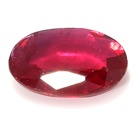 0.35 ct Oval Ruby : Red