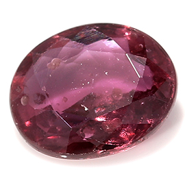 0.37 ct Oval Ruby : Violet Red