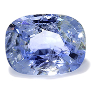 2.72 ct Light Blue Cushion Cut Blue Sapphire