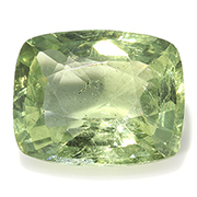 2.62 ct Green Cushion Cut Sapphire