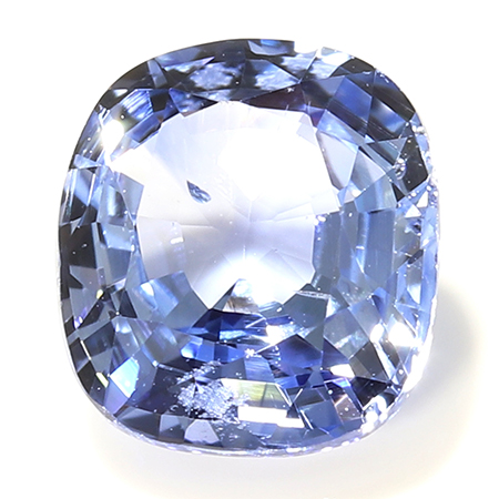 0.95 ct Fine Blue Cushion Cut Natural Blue Sapphire