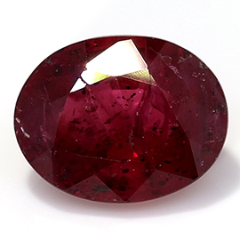 0.47 ct Oval Ruby : Red