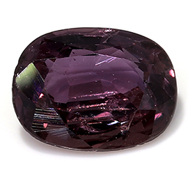 0.42 ct Oval Ruby : Violet Red