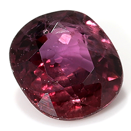 0.38 ct Oval Ruby : Pinkish Red