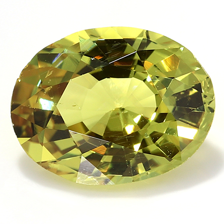 1.44 ct Golden Yellow Oval Natural Yellow Sapphire