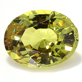 1.44 ct Oval Yellow Sapphire : Golden Yellow