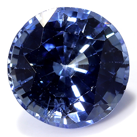 1.16 ct Round Blue Sapphire : Fine Royal Blue