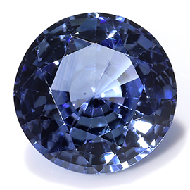 1.12 ct Round Blue Sapphire : Fine Blue