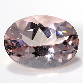 0.70 ct Oval Morganite : Soft Pink