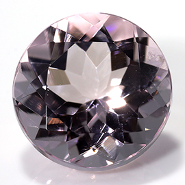 1.00 ct Soft Pink Round Natural Morganite
