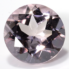 0.70 ct Soft Pink Round Natural Morganite