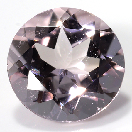 0.70 ct Soft Pink Round Natural Morganite