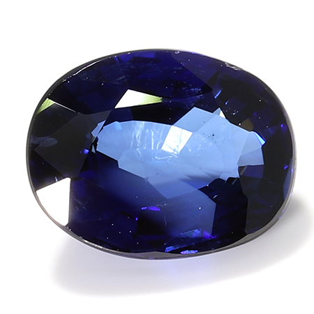 1.02 ct Oval Blue Sapphire : Royal Blue
