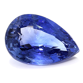 2.00 ct Pear Shape Blue Sapphire : Fine Royal Blue