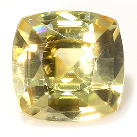 0.99 ct Cushion Cut Zircon : Yellow