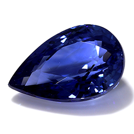 1.24 ct Royal Blue Pear Shape Natural Blue Sapphire