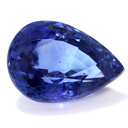 1.14 ct Rich Blue Pear Shape Natural Blue Sapphire