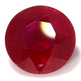 1.47 ct Pigeon Blood Red Round Natural Ruby
