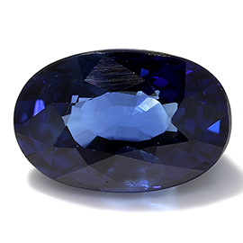 1.15 ct Oval Blue Sapphire : Deep Rich Blue