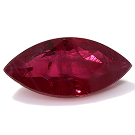 1.05 ct Marquise Ruby : Pigeon Blood Red