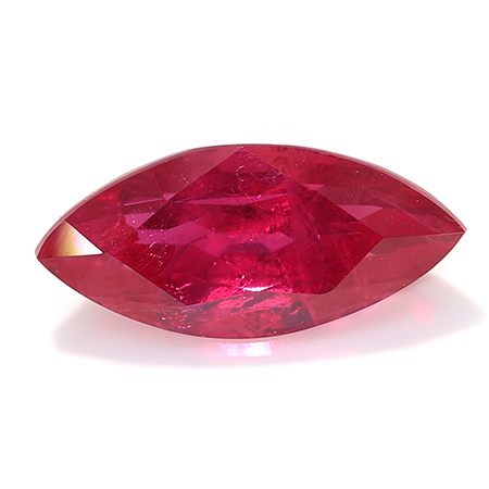 1.02 ct Marquise Ruby : Rich Pigeon Blood Red