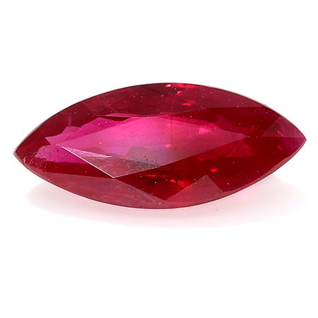 1.00 ct Marquise Ruby : Deep Rich Red