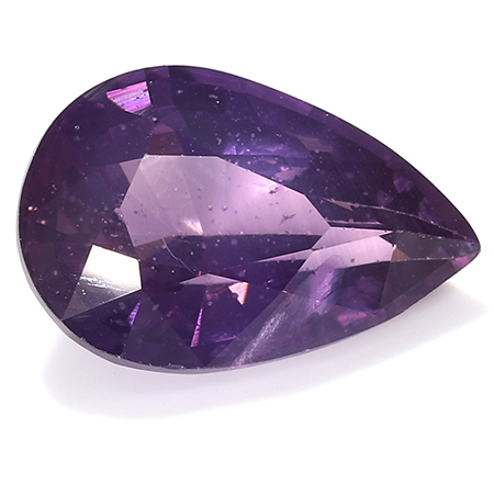 1.32 ct Purple Pear Shape Natural Sapphire