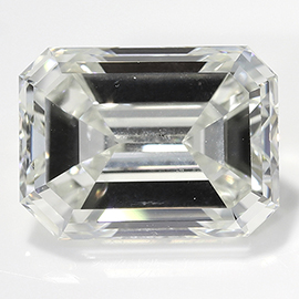 2.02 ct Emerald Cut Natural Diamond : J / VS2