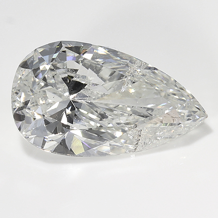 0.85 ct Pear Shape Diamond : G / SI2