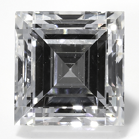 1.01 ct  Carre Cut Natural Diamond : E / VS1
