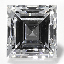 1.01 ct  Carre Cut Natural Diamond : E / VS1