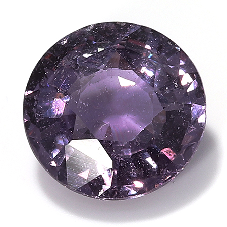 1.00 ct Round Pink Sapphire : Purple