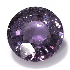 1.00 ct Round Pink Sapphire : Purple