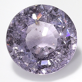 1.13 ct Round Pink Sapphire : Light Purple