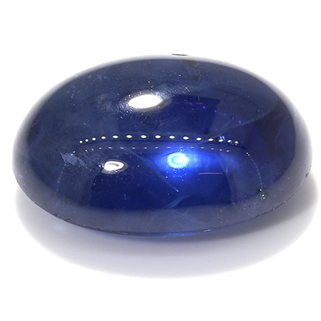 1.90 ct Cabochon Sapphire : Darkish Blue