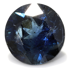 0.46 ct Round Sapphire : Blue