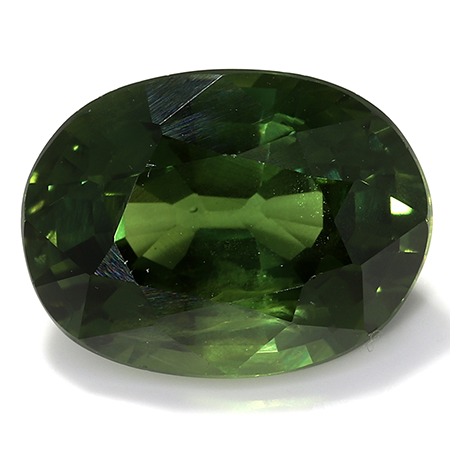 2.52 ct Oval  : Fine Olive Green