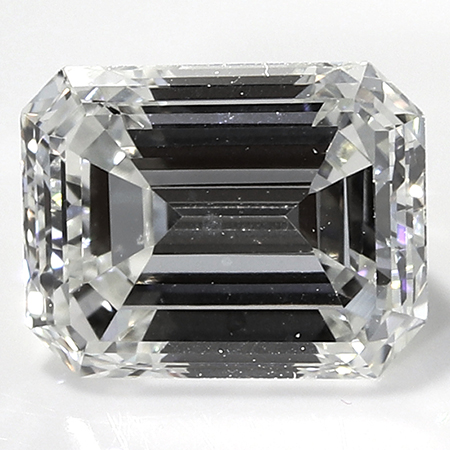 0.59 ct Emerald Cut Natural Diamond : G / VS2