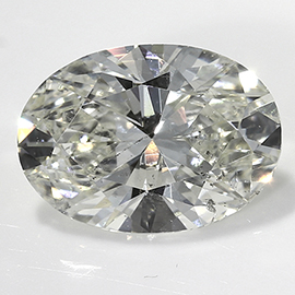 0.68 ct Oval Diamond : J / SI2
